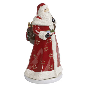 Фігурка музична Дід Мороз з подарунками 34 см Christmas Toys Memory Villeroy & Boch