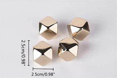 Набір охолоджувальних каменів для віскі з нержавіючої сталі у формі ромбів Ulalaza