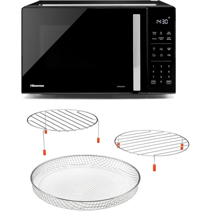 Микроволновая печь 23 л, 900 Вт черный H23MOBS5HC Hisense