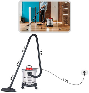 Пилосос для збору золи Lehmann LTOVI-1220 2000W 20L 777474 Код: 012908