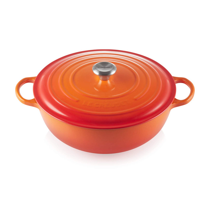 Чавунна каструля Le Creuset Signature, 32 см, 4,1 л (колір Ofenrot)