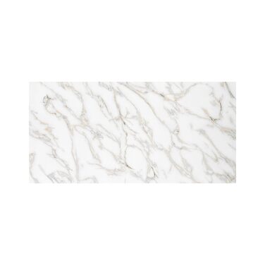 Стінові панелі IZODEKOR під мармур 60x120 см Панель для кухонного фартуха ПВХ-облицювання стін для кухні, ванної кімнати Бризкозахисний екран для кухні Водонепроникний та термостійкий ( панель, Calacada)