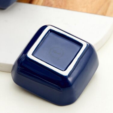 Набор из 6 керамических мисок для соусов 0,09 л, синий Swuut