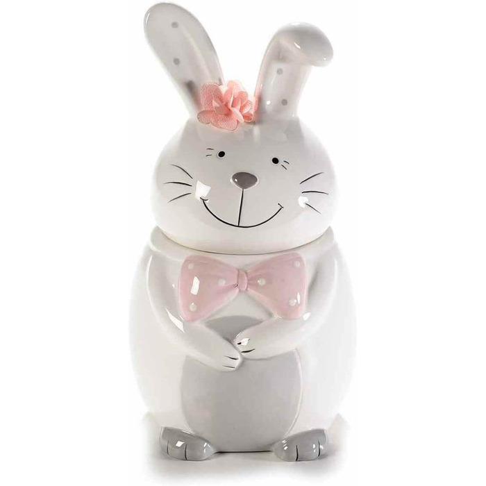 Керамічні баночки у формі кролика на Великдень Gruppo Maruccia