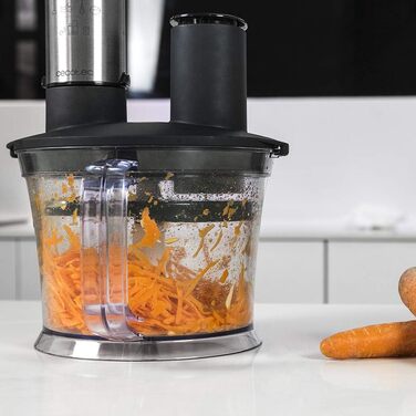 Ручний блендер 1000 Вт Powerful Titanium 1000 Pro з аксесуарами, набір 5 предметів Cecotec