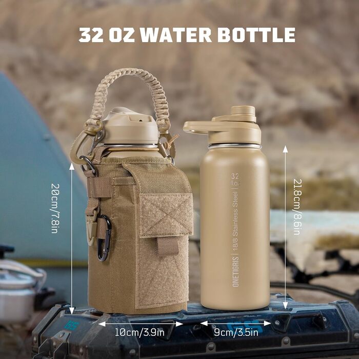 Фляга из нержавеющей стали 950 мл OneTigris