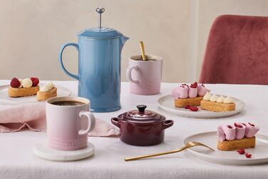 Френч-пресс 1 л керамический, цвет шамбре Le Creuset