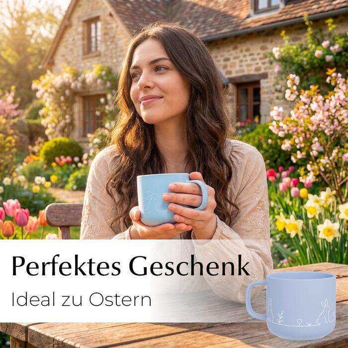 Набір великодніх кухлів 450 мл MIAMIO