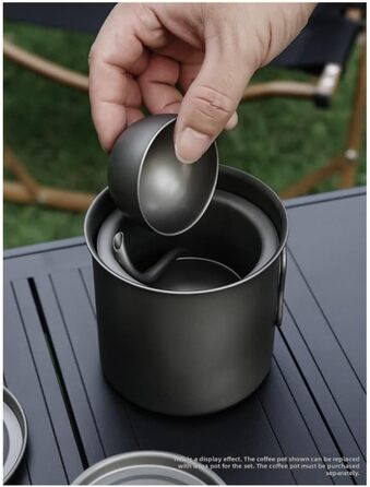 Титановый производный чайный набор 5 предметов NiuLumea