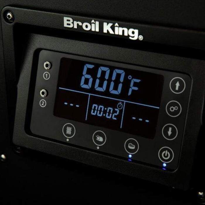 Гриль пелетний Broil King Crown Pellet 400, чорний