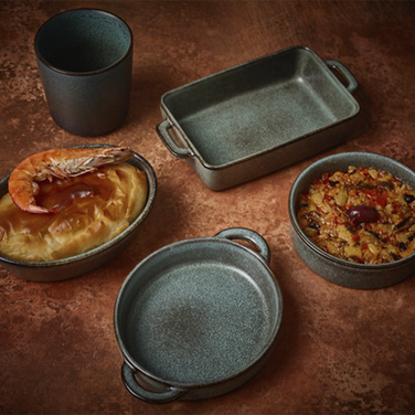 Форма кругла, 14.5*13*3 см, 260 мл, ефект чавуну, Forge Cove, GenWare