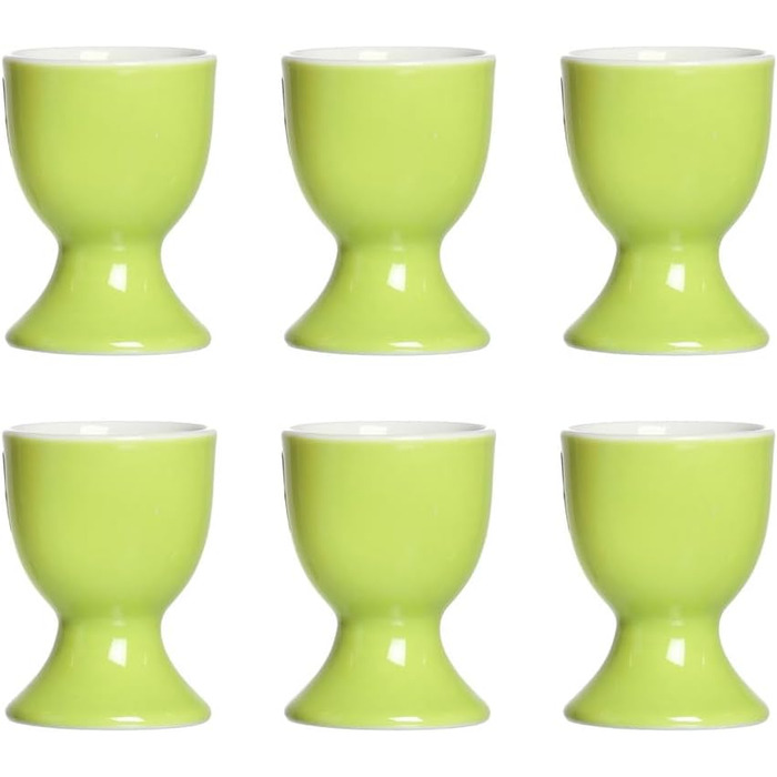 Набор из 6 подставок для яиц 5 х 6 см, зеленый Doppio Ritzenhoff & Breker