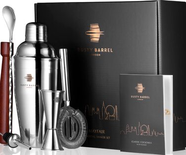 Набір для приготування коктейлів 8 предметів Rusty Barrel