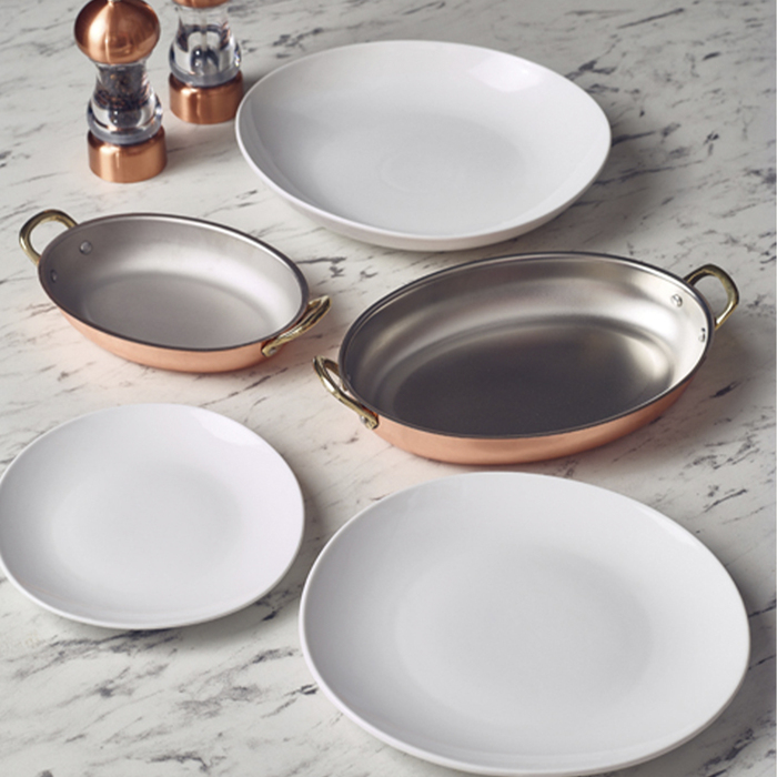 Тарілка 28 см, Incise Porcelain Soma, GenWare