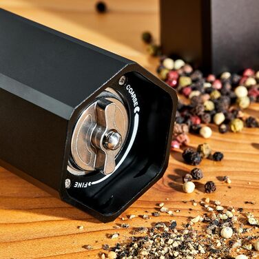 Мельница для перца 24 см черная HexClad