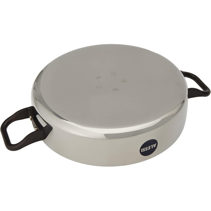 Кастрюля-сотейник с двумя ручками 2,7 л 24 см Cintura Orione Alessi