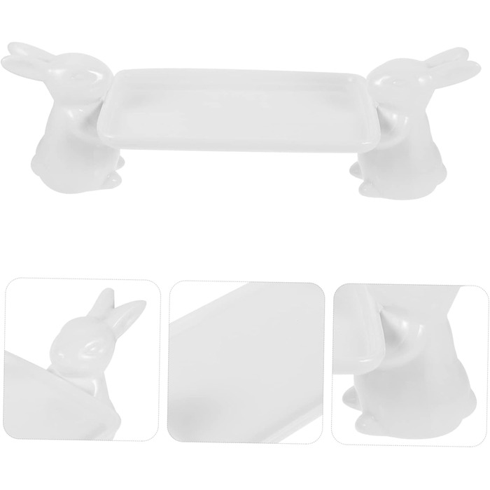 Керамічна сервірувальна таця 31 х 10 см Hohopeti