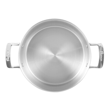 Кастрюля Fissman FOBUS 16x9 см/1,6 л со стеклянной крышкой (5381)
