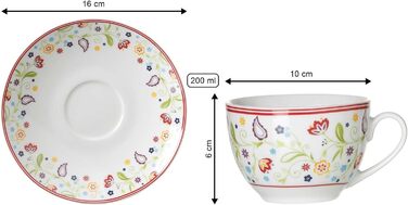 Чашка и блюдце для кофе 220 мл Ritzenhoff & Breker