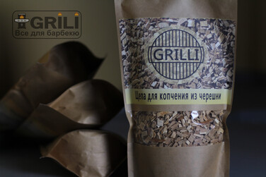 Щепа для гриля из черешни 1кг GRILLI 77708 Код: 004415