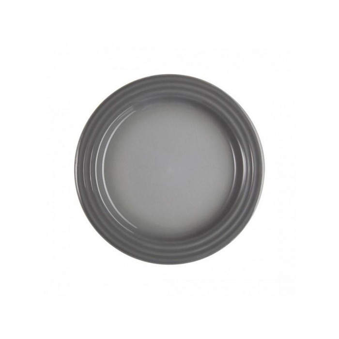 Тарілка для сніданку 21,8 см димчасто-сіра Mist Grey Le Creuset