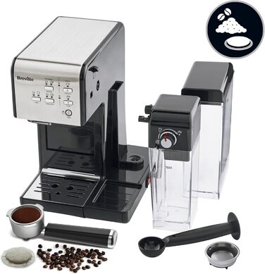Кавомашина для лате та капучино 1,4 л 1245 Вт Breville
