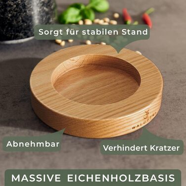 Ступка з товкачем 14 см WALDWERK