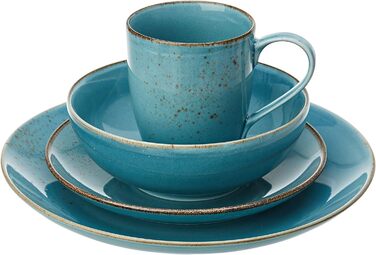 Набор посуды, 4 предмета, синий Nature Collection Creatable