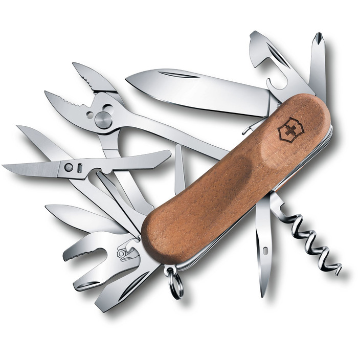 Ніж швейцарський 19 функцій, 85 мм, Victorinox EvoWood