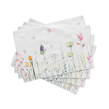 Бавовняні підставки для тарілок 4 шт 33 х 48 см Maison d' Hermine