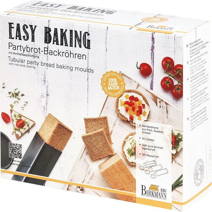Набір форм для випікання для випічки хліба, 3 предмета, Easy Baking RBV Birkmann