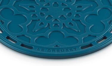 Підставка Le Creuset Tradition з силікону, термостійка до 250C, Ø 20 см, 93007300060000 (Deep Teal)