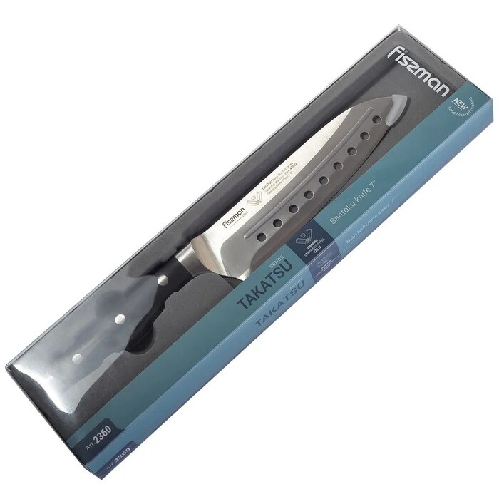 Сантоку ніж Fissman TAKATSU 18 см (2360)