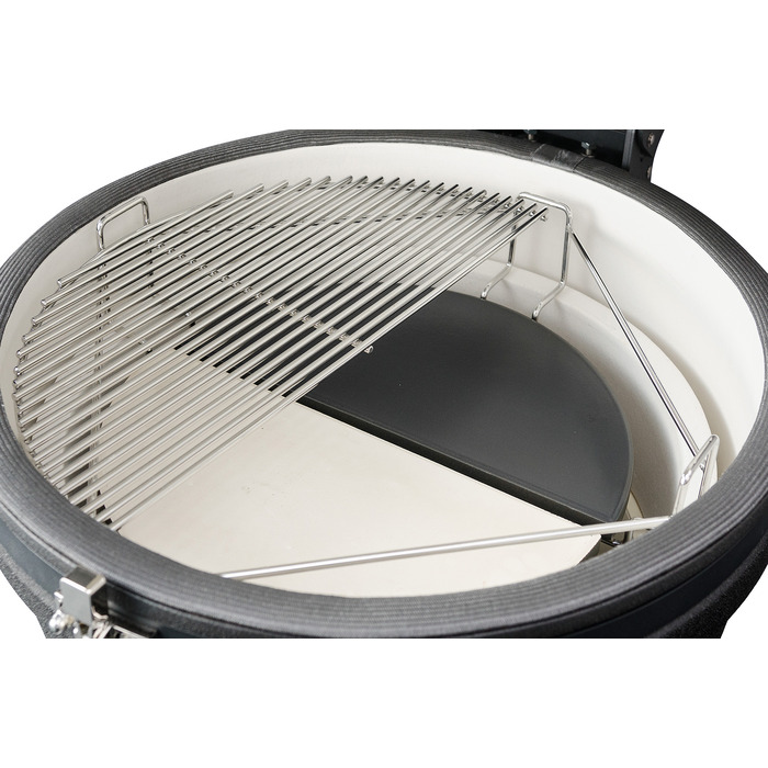 Керамический угольный гриль Kamado XL 5в1 с системой BBQ Block Fire GRILLI 759777 Код: 012009