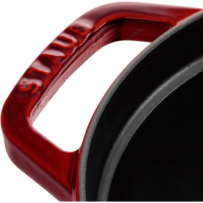 Чавунна жаровня/кокот STAUB, овал 6,7 л, (33 см, гренадин)