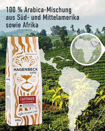 Кава - Кав&39ярня - Смажена кава - Мелені кавові зерна - 250 г - 100 арабіка - Ароматна - Традиційна кавова суміш (Кав&39ярня, 500 г (6 шт.))