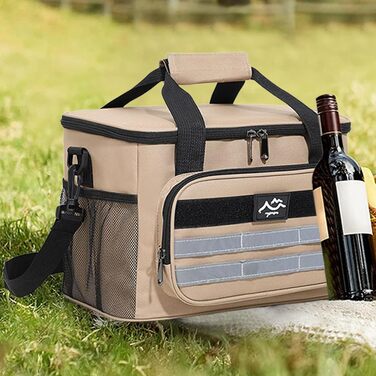 Ізольована сумка для їжі Міцна, об&39ємна, водонепроникна модель для походів, кемпінгу та роботи, кольору хакі