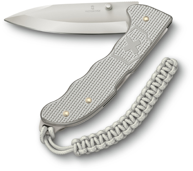 Ніж Victorinox Evoke Alox 136мм/5функ/ріфл.срібл