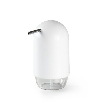 Дозатор для жидкого мыла 7x14 см белый Touch Umbra