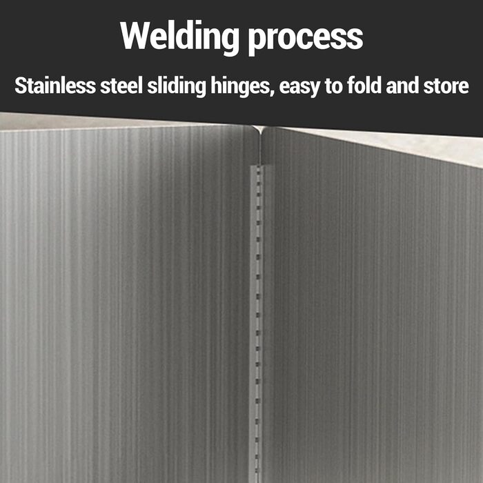 Кухонний фартух з нержавіючої сталі 80 х 30 х 40 см Onxyrbyte