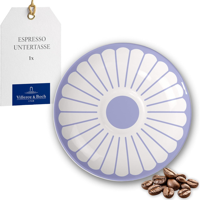Блюдце до чашки для еспресо 11,7 см, синій Fleur Villeroy & Boch