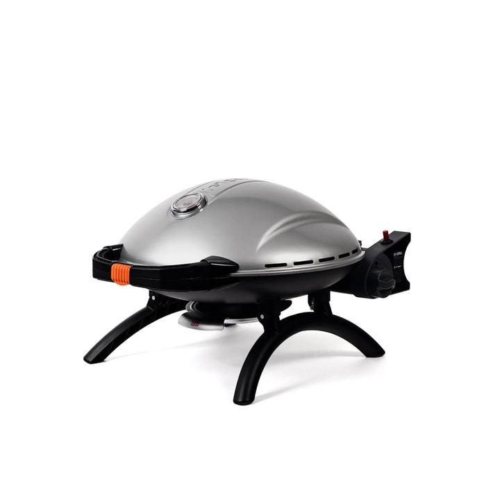 Портативный переносной газовый гриль O-GRILL 900, серебро Код: 013344