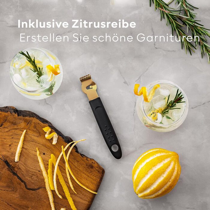 Набір для коктейлів преміум-класу 12 предметів BarDeluxe