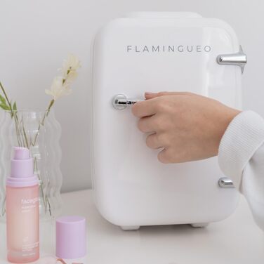 Міні-холодильник 4 л білий Flamingueo