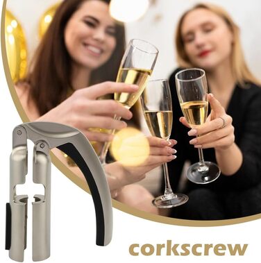 Штопор для бутылок шампанского и вин Kisbeibi