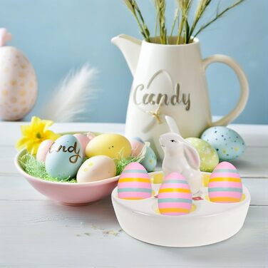 Керамічна підставка для яєць у формі пасхального кролика LOLIPPYY