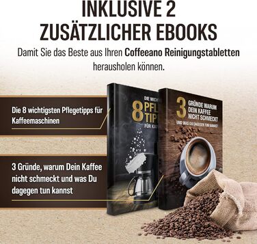 Засіб для чищення кавомашин 250 таблеток Coffeeano