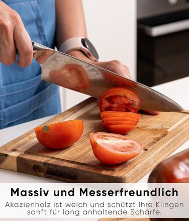 Набір обробних дощок з натурального акацієвого дерева 3 шт Deco haus