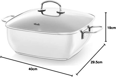 Сковорода для запекания 28 см 6,5 л Fissler