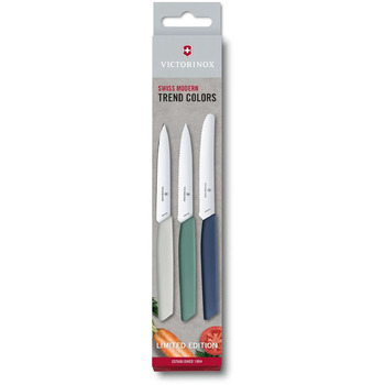 Набір кухонний Swiss Modern Paring Set 3шт з кольоровими ручками (3 ножа) в подар. упак. (Lim.Ed. 2022)